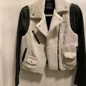 Leather Biker Jacket women